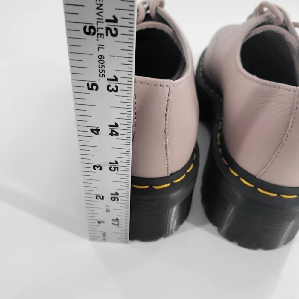 Dr. Martens Unisex‎ 1461 Quad II Platform Vintage Taupe Size 9 New